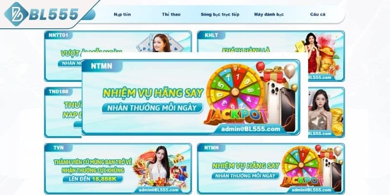 Khuyến mãi BL555 vé cược đuôi may mắn