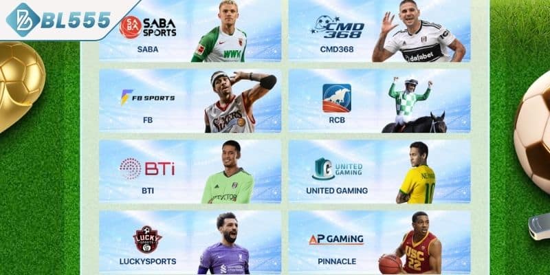 Các bộ môn cá cược thể thao BL555 hấp dẫn